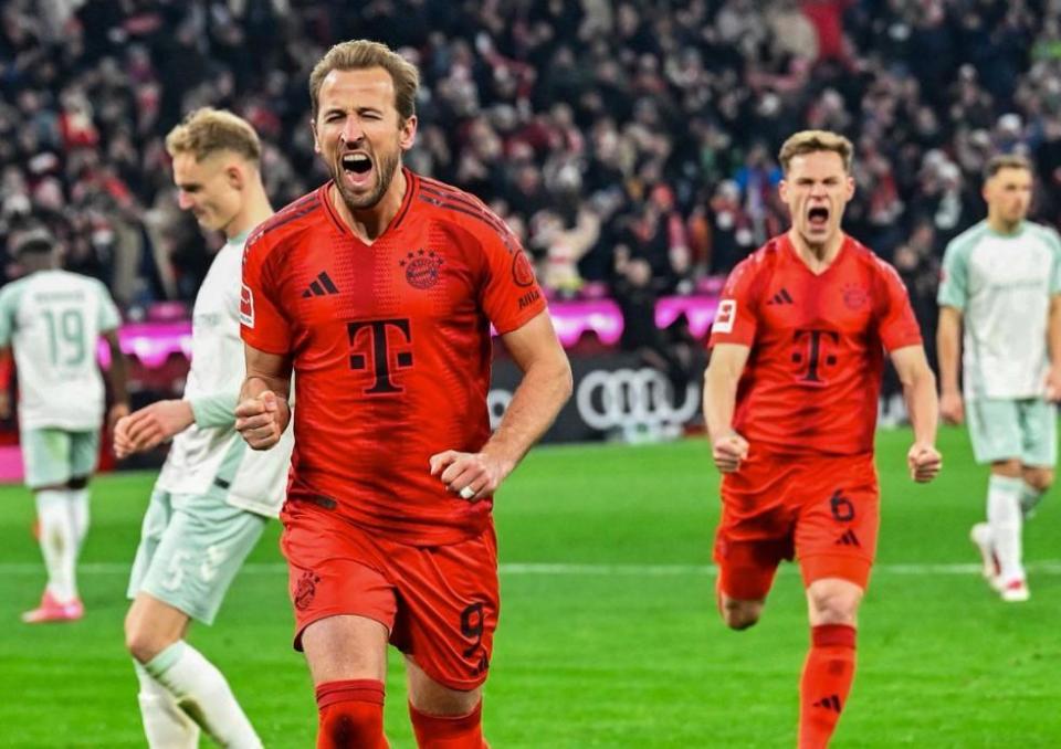 德甲第13轮最佳球员：凯恩替补戴帽第五次当选（德甲第13轮最佳球员出炉：凯恩替补上演帽子戏法，第五次当选）